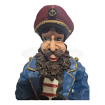 Estátua Resina Capitão Marinheiro Timoneiro 26 Cm #45690 - Imagem 4