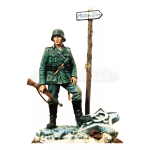 Soldado Alemão Wehrmacht "Operação Barbarossa"  junho, 1941 chumbo 1/18 - Imagem 6