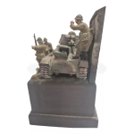 Diorama França Ocupada Tank Francês Ii War 1/35 #47890 - Imagem 3