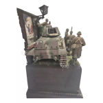 Diorama França Ocupada Tank Francês Ii War 1/35 #47890 - Imagem 4