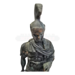 Miniatura De Oficial Romano Bronze Mármore Séc. I Dc Raro - Imagem 2