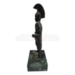 Miniatura De Oficial Romano Bronze Mármore Séc. I Dc Raro - Imagem 6