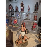Estatua Legião Romana De Soldados Em Resina Bronze 1/32 1/18 - Imagem 3
