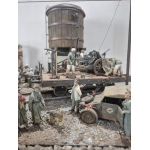 Diorama Estação Ferroviária de #Krasnyi Luch" Rússia - Dezembro de 1942 (Atual Ucrânia) - Frente Russa 1/35 - Imagem 2