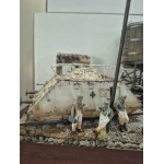 Diorama Estação Ferroviária de #Krasnyi Luch" Rússia - Dezembro de 1942 (Atual Ucrânia) - Frente Russa 1/35 - Imagem 5