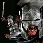 Busto Legendary Sideshow Lord Of The Rings Uruk-hai #21223