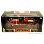 Carro de bombeiros 1925 Ahrens-Fox N-S-4 Fire Engine, Red/ White 1/24 - Yatming #20108