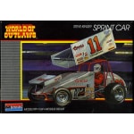 Kit Monogram Steve Kinser Sprint Car World of Outlaws 1:24 #2753 (Raridade)