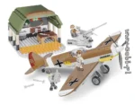 COBI World War II - Messerschmitt BF 109 - African Mission #5544 - Imagem 4