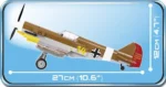 COBI World War II - Messerschmitt BF 109 - African Mission #5544 - Imagem 3