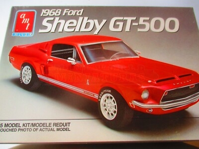 Kit AMT 1968 Ford Shelby Mustang Gt-500 1/25 #6541 (Raridade)