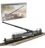 Kit Hobby Boss Germany 280mm Kanone 5 (E) Leopold 1/72 #82903 - Imagem 2