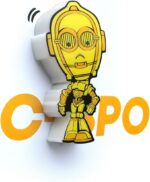 Mini Luminária C-3Po, 3D Light FX, Dourado #2004 - Imagem 4