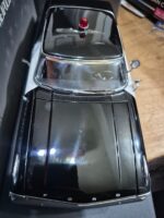Ford Galaxie 500 1964 Police Car Sunstar 1:18 Preto 1447 - Imagem 7