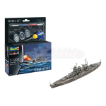 Kit Revell Battleship Gneisenau 1/1200  #05181
