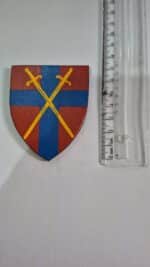 Brasão Imã British 21o Army Group Uk Mdf 6 X 7 Cm - Imagem 2